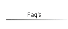 Faq's